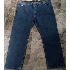 Wrangler Jeans Men's Size 48 x 30 Regular Fit Casual Work Pants Medium Wash